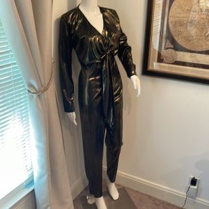 SCARLETT (NITE)JUMPSUIT SIZE 3/4 GLOSSY